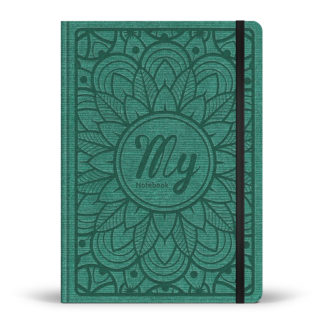 My notebook - carnet pointillé - forêt