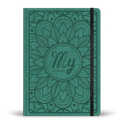 My notebook - carnet pointillé - forêt