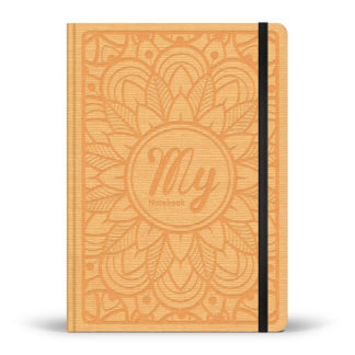 My notebook - carnet pointillé - jaune