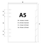 6 Ntercalares PERSONNALSABLES Pour Classeur Budgétare Format A5 Ou A6 - Etsy France