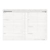 Agenda semainier 2020-2021 (année scolaire) - Recharge pour organiseur A5 - Image 2