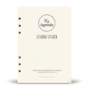 Agenda semainier 2020-2021 (année scolaire) - Recharge pour organiseur A5