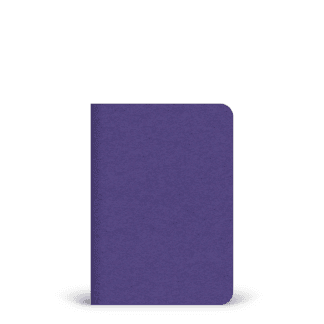 Le cahier Poche - Pages pointillées - Violet