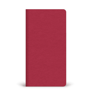 Le cahier "Traveller Notebook" - pages pointillées - Rouge
