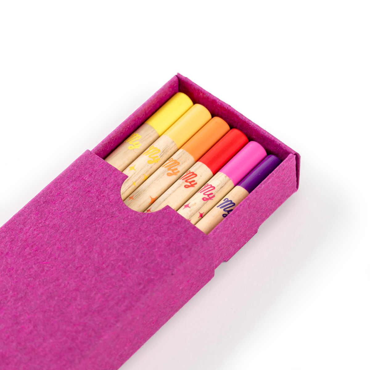 Boite de 12 crayons de couleurs bois certifié achat vente écologique -  Acheter sur