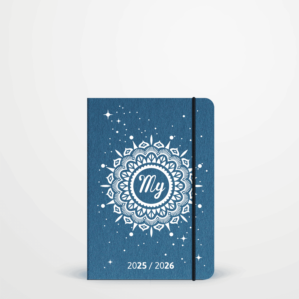 Duo rentrée - Agenda 2026 / 2027 poche A6 et Jaquette de protection Zen - Image 2