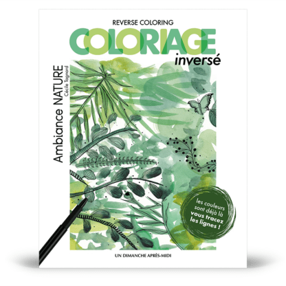 Ambiance Nature coloriage inversé
