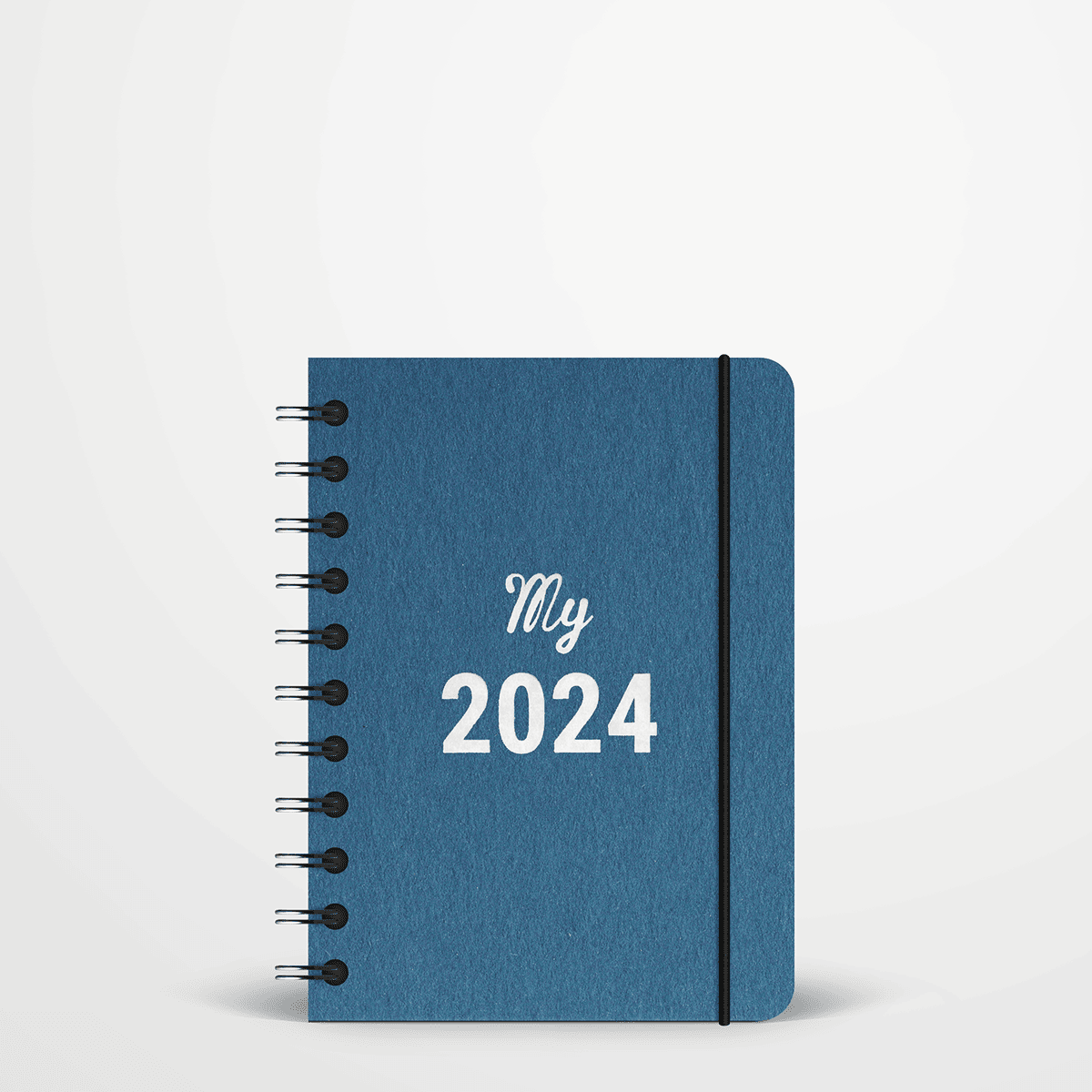 Sixstore Agenda journalier 2024 A5 à spirale 1 jour par page