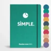 Duo Organisation 2025 – Agenda SIMPLE Rendez-vous + Jaquette de protection Zen - Image 6