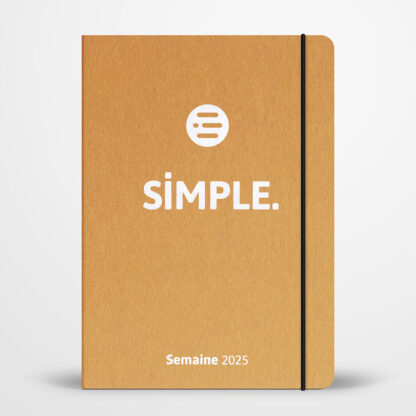 SIMPLE Semaine - Agenda semainier 2025