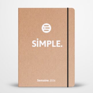 SIMPLE Semaine - Agenda semainier 2026