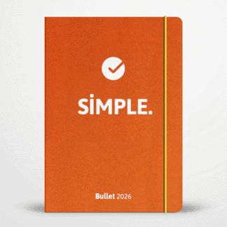 SIMPLE Bullet - Agenda semainier 2026