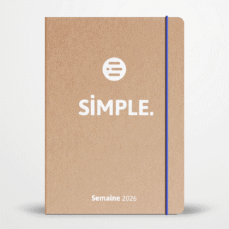 SIMPLE Semaine - Agenda semainier 2026