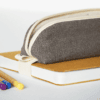 La trousse élastiquée en lin - Image 5