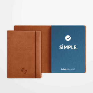 Duo 2026/2027 – Agenda SIMPLE Bullet + Jaquette de protection Zen