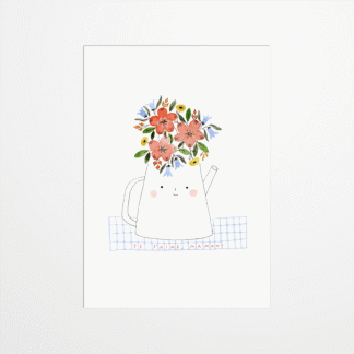 Carte postale - Julie Adore - Madame Carafe