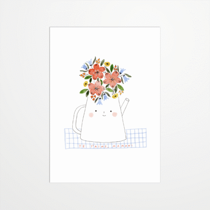 Carte postale - Julie Adore - Madame Carafe