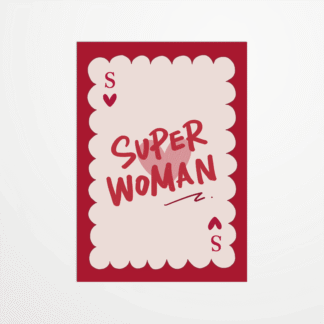 Carte postale - Rio Soley - Super Woman