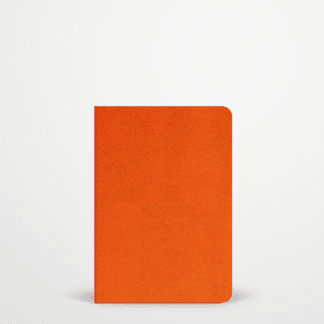 Le cahier Poche - Pages pointillées - Orange