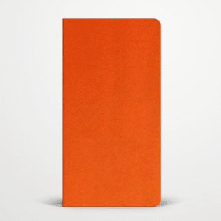 Le cahier "Traveller Notebook" - pages pointillées - Orange