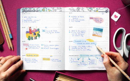 Agenda scolaire 2025 / 2026 - A5 relié - Image 3