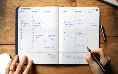 SIMPLE Rendez-vous - Agenda semainier 2025 / 2026 - Image 2
