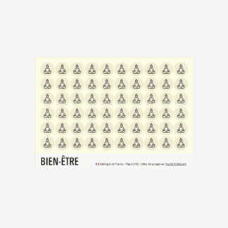 Les stickers bien-être