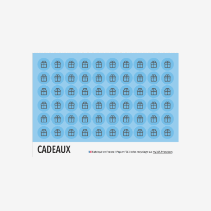 Les stickers cadeaux