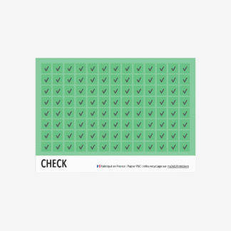 Les stickers check