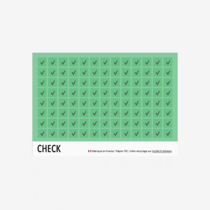Les stickers check