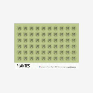 Les stickers plantes