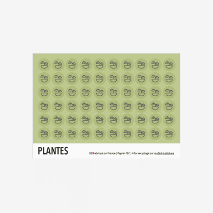 Les stickers plantes