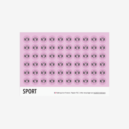 Les stickers sport