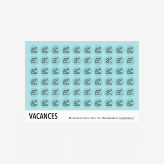 Les stickers vacances