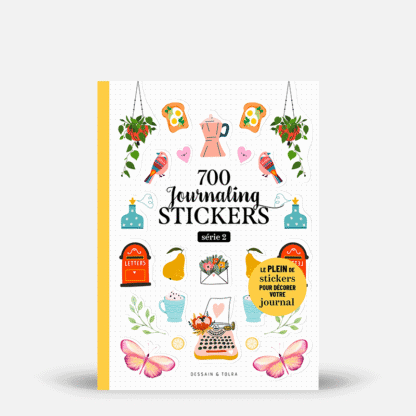 700 journaling stickers série 2
