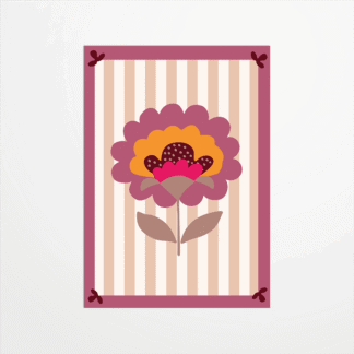 Carte postale - Claire Priou - Scandi flower