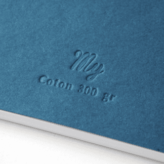 Carnet aquarelle A5 COTON premium - 20 feuilles - Papier aquarelle 100% coton - 300 gr/m2