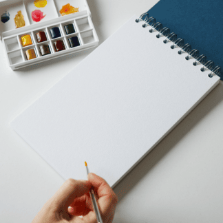 Carnet aquarelle A5 - COTON premium - 300 gr/m2