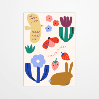 Carte postale - Jennifer Bouron - Spring is here