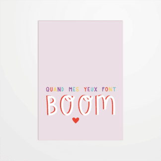 Carte postale - Cité Candide - Mes yeux font boom