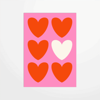 Carte postale - Coquiette - Mon coeur