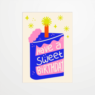 Carte postale - Coquiette - Have a sweet birthday