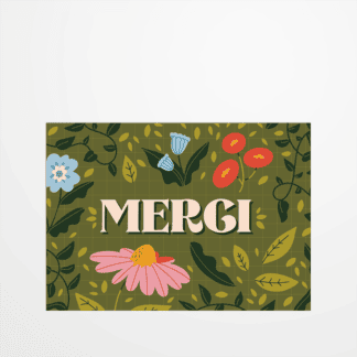 Carte postale - Eva Corbisier - Merci