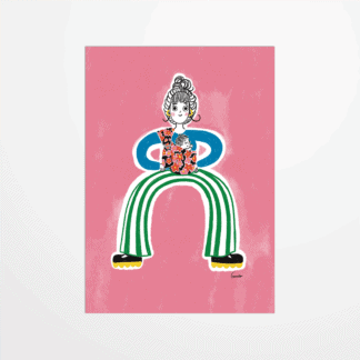 Carte postale - Gwendoline Lefeuvre  - Portage Forever