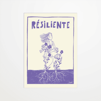 Carte postale - Gwendoline Lefeuvre  - Résiliente