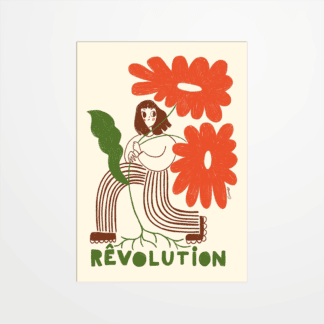 Carte postale - Gwendoline Lefeuvre  - Révolution