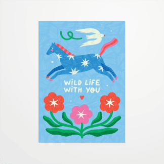 Carte postale - Limistic - Wild life with you