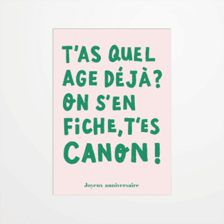 Carte postale - Rio Soley - T'es canon