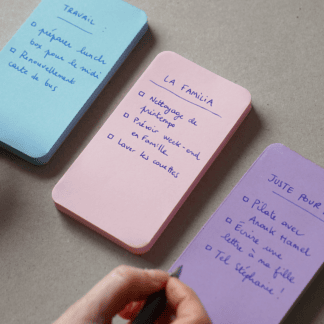 Bloc note - 13 x 7 cm - 75 feuilles - Papier 80 gr/m² - Upcyclé