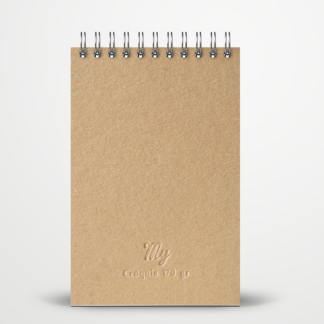Carnet croquis - 40 feuilles - Papier 170 gr/m2  - 100% recyclé